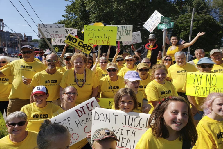 march protestors
